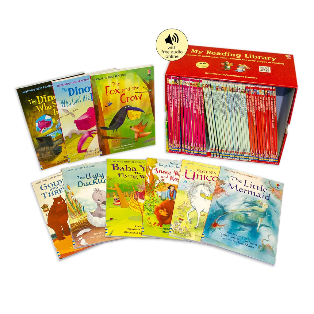 Usborne My Second Reading Library 50 Books Set Pack Early Level 3 & 4