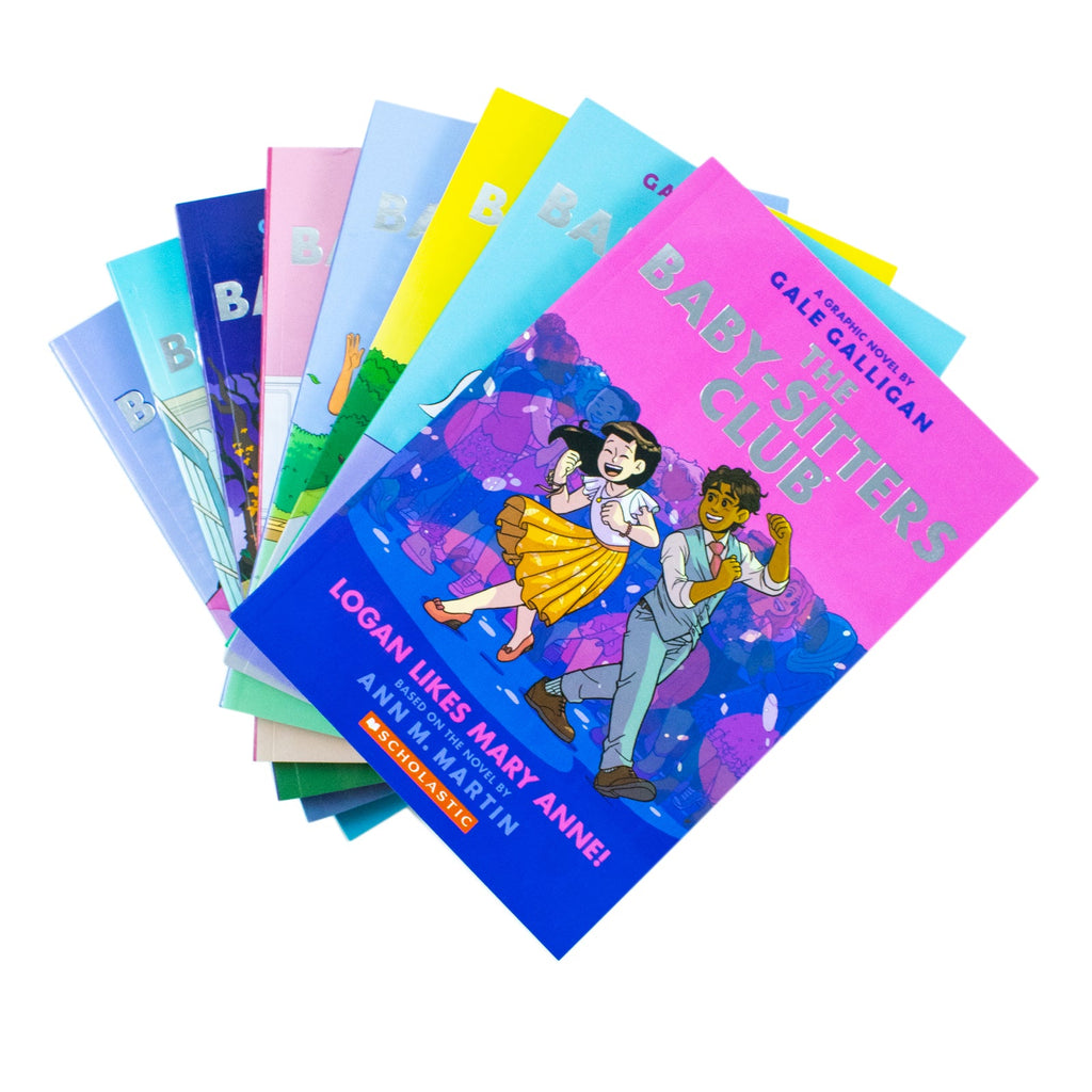 Babysitters Club Graphix 8-15 Books Collection Set: Full-Color Edition