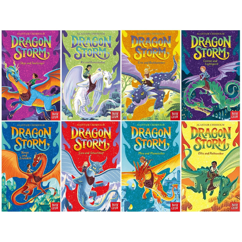 Dragon Storm Series Books 1–8 Collection Set by Alastair Chisholm – To