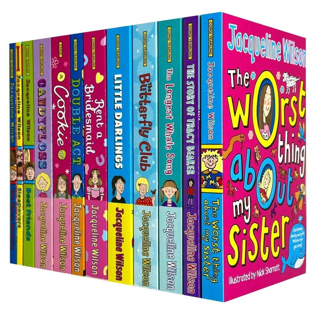 Jacqueline Wilson books Collection 12 Stories Books Box Set Jacqueline Wilson books Collection 12 Stories Books Box Set