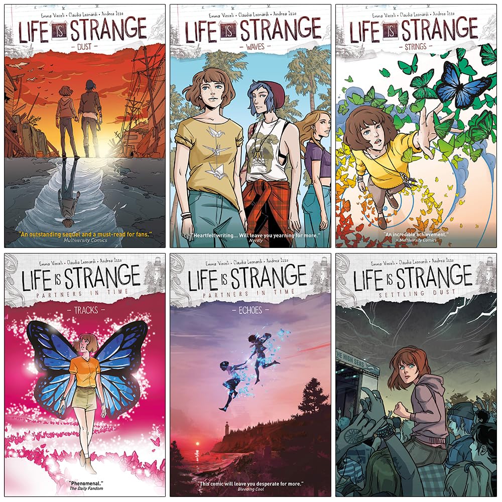 Life Is Strange Volume 1-6 Books Collection Set By Emma