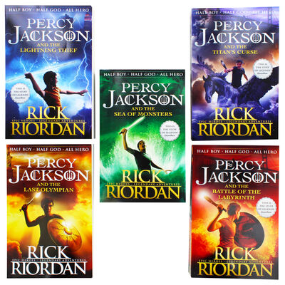 Heroes of Olympus & Percy Jackson Series Collection 10 Books