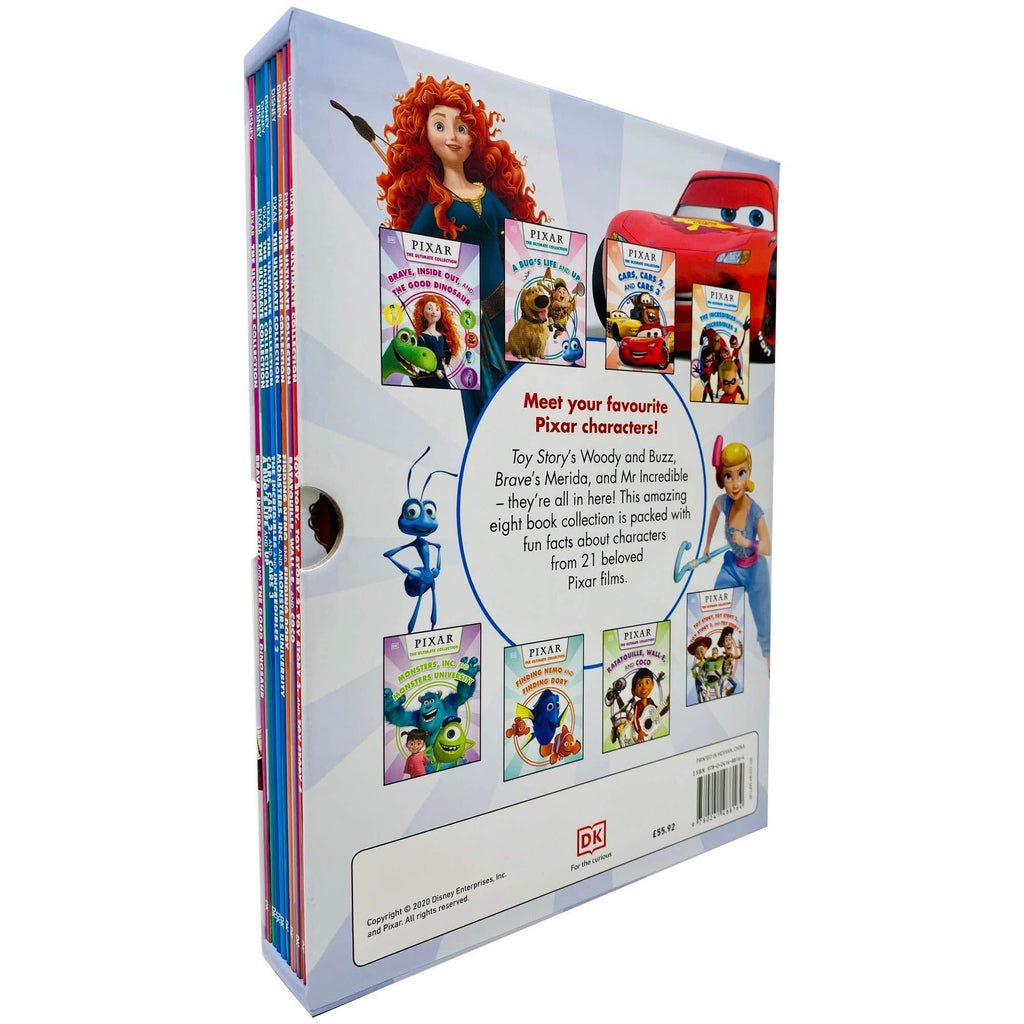 Disney - 【新品未開封】【シュリンク付き】PIXAR CHARACTERS BOX Pixar The Ultimate Collection 8 Books Box Set (Brave, Up