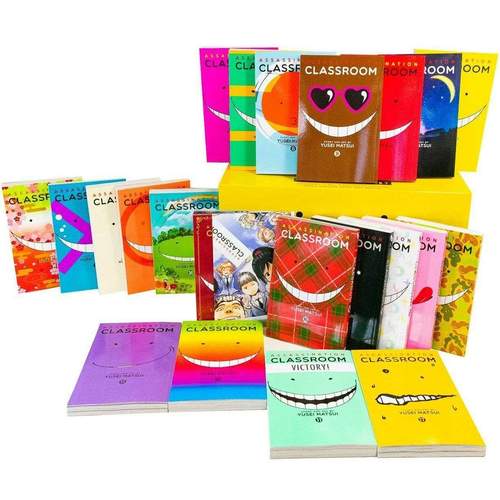 Assassination Classroom Complete Box Set Includes Volumes 1-21 With Pr