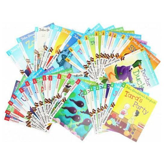 Julia Donaldson Songbirds Read with Oxford Phonics - 36 Books Collecti