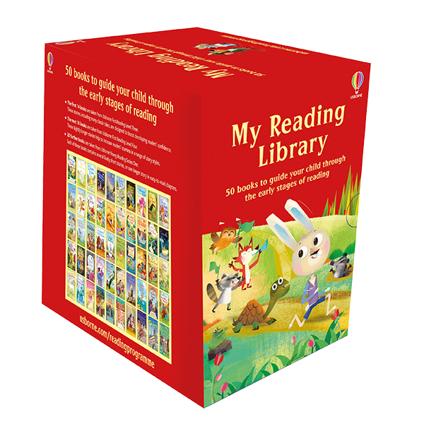 Usborne My Second Reading Library 50 Books Set Pack Early Level 3 & 4