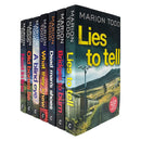 Detective Clare Mackay Series 7 Books Set by Marion Todd (Lies to Tell, Bridges to Burn, Dead Man's Shoes, What They Knew, A Blind Eye, Old Bones Lie, Next in Line)