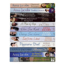 Anna Jacobs 12 Books Collection Set (Diamond Promises, Golden Dreams, A Stranger in Honeyfield, The Honeyfield Bequest and MORE)