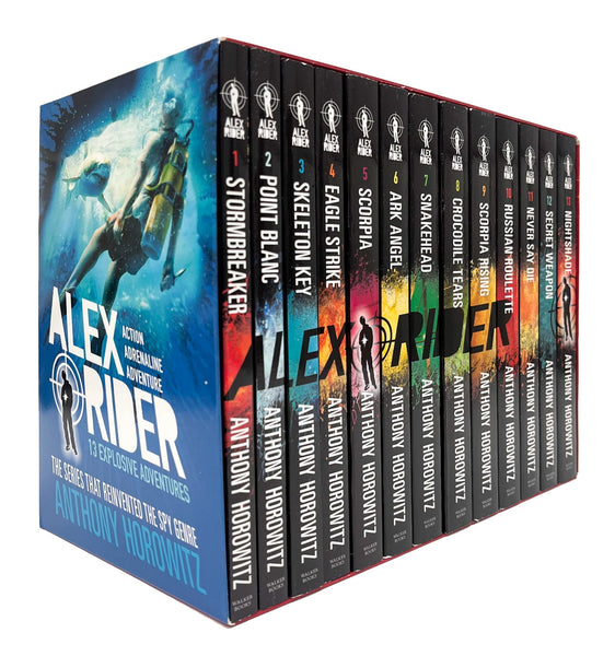 ALEX RIDER 全10巻 Anthony Horowitz Alex Rider Series Box Set (10 Books) – Marissa's Books & Gifts