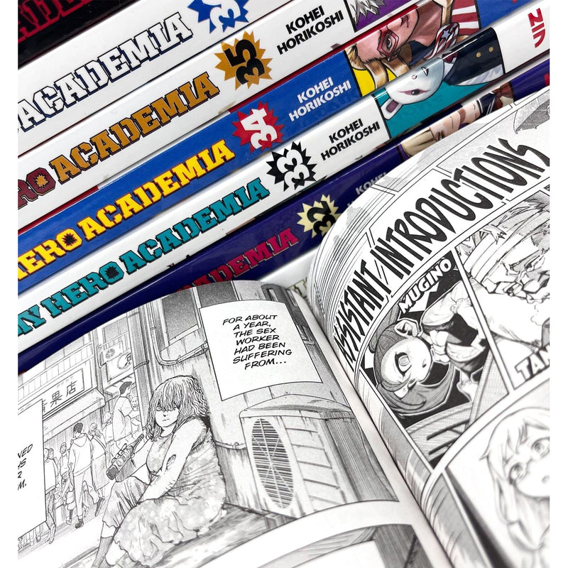 My Hero Academia Volume 31-40 Collection 10 Books Set by Kohei Horikoshi