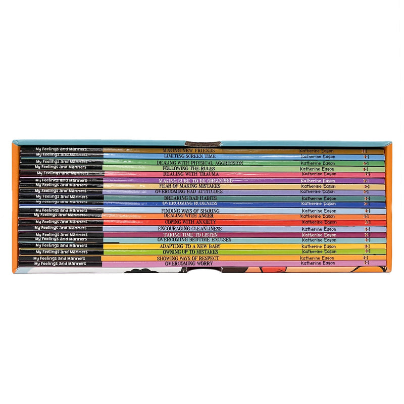 Early Readers My Feelings and Manners Behaviour Library Books Collection Set (NEW COVERS - Age 3-5)