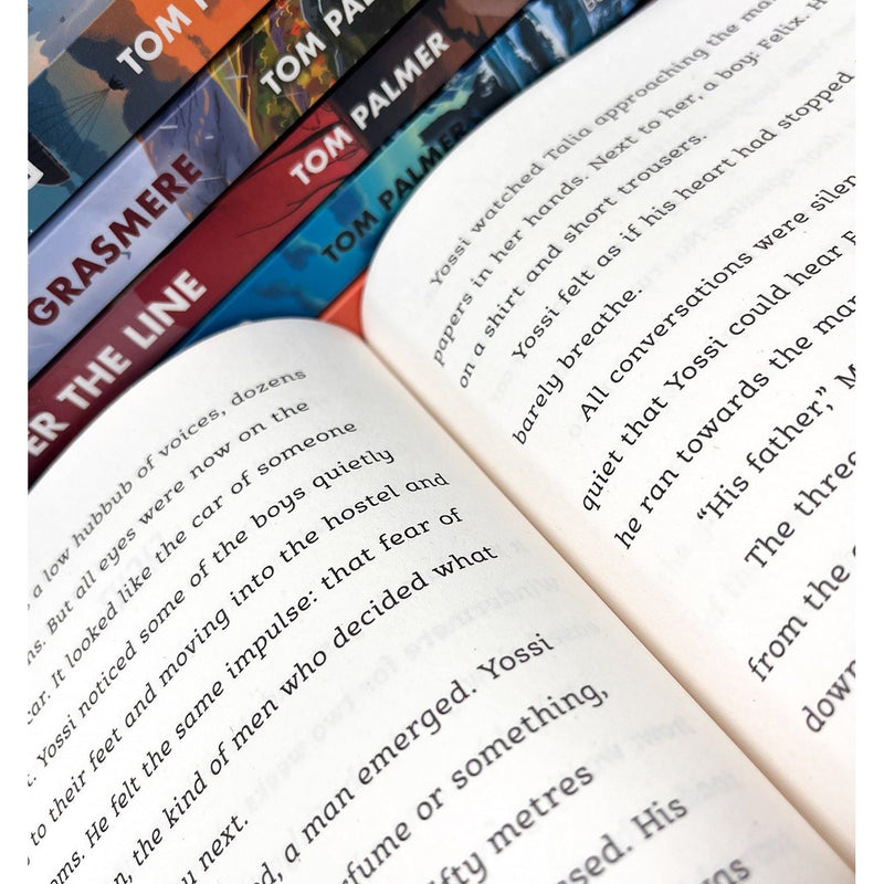 Tom Palmer Conkers Series 6 Books Collection Set (Armistice Runner, D-Day Dog, After the War, Over the Line, Angel of Grasmere & Arctic Star)