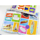 My First 100 Words Home Learning Sticker Activity 10 Books Collection Set – Educational Activity Collection for Kids