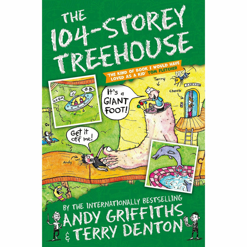 Andy Griffiths The Treehouse Collection 11 Books Set 143-Storey, 130-Storey, 117-Storey, 104-Storey