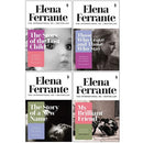 Neapolitan Novels Series Elena Ferrante Collection 4 Books Bundle (My Brilliant Friend, The Story of a New Name, Those Who Leave and Those Who Stay, Story of the Lost Child)