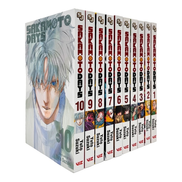 Sakamoto Days Series Volume 1-10 Collection 10 Books Set by Yuto Suzuk