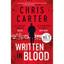 Chris Carter Robert Hunter Thriller Collection 5 Books Set (Hunting evil,Written in blood,The crucifix killer,The night stalker,The death sculptor)