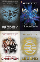 Marie Lu The Legend 4 Books Collection Set  Legend, Prodigy, Champion, Rebel