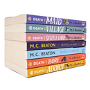 M.C. Beaton Hamish Macbeth Series 4 Collection 7 Books Set – Death of a Dentist, Death of a Village & Cozy Crime Mystery Collection