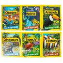 National Geographic Kids Find it! Explore it! 6 Books Collection Set (Animals, Oceans, History, Insects, Around the World & Dinosaurs) ( More Than 250 Things to find, Facts and Photos!)
