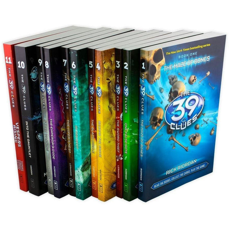 39冊セット SCHOLASTIC A True Book Aboutシリーズ The 39 Clues Series 11 Books Collection Box Set by Rick Riordan