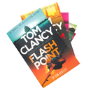 Tom Clancy 5 Books Collection Set – Flash Point, Sum of All Fears & Military Thriller Collection