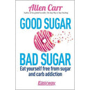 Allen Carr Easyway 3 Book Collection Set | Quit Emotional Eating, Women to Lose Weight & Good Sugar Bad Sugar | Health & Weight Loss Books