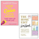 How To Clean Your House [Hardcover], The Home Edit Workbook 2 Books Collection Set