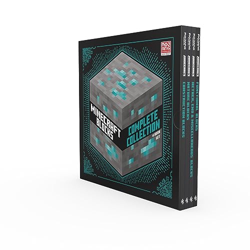 Minecraft Blocks Complete Collection 4 book set