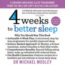 4 Weeks to Better Sleep by Michael Mosley – Science-Based Guide to Sleep & Insomnia Relief