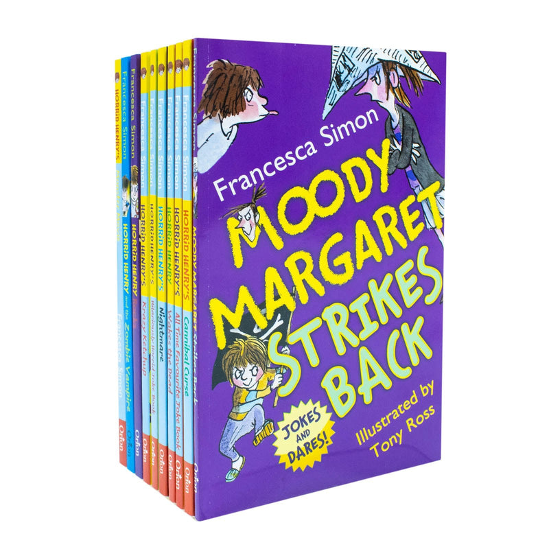 Horrid Henry 10 Books Collection Set by Francesca Simon – Funny School
