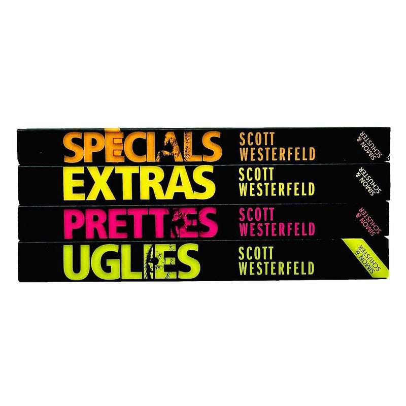Uglies Series 4 Books Collection Set By Scott Westerfeld (Extras, Pretties, Specials & Uglies)