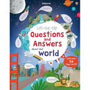 Lift-the-Flap Questions & Answers About Our World – Usborne Interactive Children’s Book | Lift-the-Flap Educational Series for Curious Kids