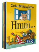 Preston Pig Series by Colin McNaughton Collection 5 Books Set - Oomph!, Suddenly!, Hmm, Boo!, Oops!
