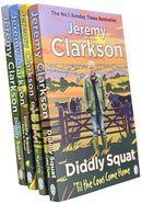 Diddly Squat Series By Jeremy Clarkson: 4 Books Collection Set (Diddly Squat: A Year On The Farm, ‘Til The Cows Come Home, Pigs Might Fly and Home to Roost)