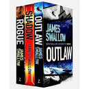 James Swallow Marc Dane Series 4-6 Collection 3 Books Set (Shadow, Rogue, Outlaw)