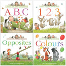 Percy the Park Keeper Early Learning collection 4 Picture Books Set (ABC, 123, Colours and Opposites)