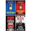 Freida McFadden 4 Books  Set (Never Lie, The Housemaids Secret, The Locked Door , The House maid)