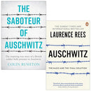 The Saboteur of Auschwitz and Auschwitz 2 Books set by Colin Rushton and Laurence Rees