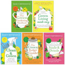 Nancy Birtwhistle 5 Book Collection Set | The Green Gardening Handbook, Green Living Made Easy, Clean & Green, The Green Budget Guide & Sizzle & Drizzle | Sustainable Living, Gardening & Eco Home Guides