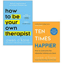 Owen O Kane 2 Books Collection Set (How to Be Your Own Therapist & Ten Times Happier)
