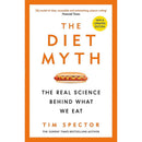 Tim Spector Collection 3 Books Set (Identically Different, Spoon-Fed, The Diet Myth)