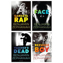 Benjamin Zephaniah 4 Book Set – Gangsta Rap, Face, Teacher’s Dead & Refugee Boy Collection