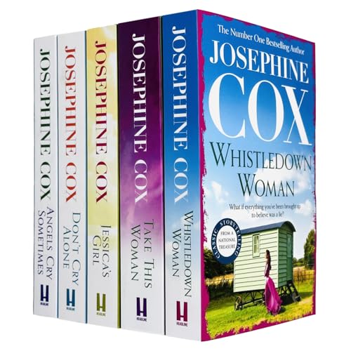 Josephine Cox Collection 5 Books Set (Whistledown Woman, Take this Woman, Jessica's Girl, Don't Cry Alone and Angels Cry Sometimes)