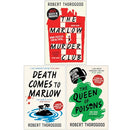 Robert Thorogood The Marlow Murder Club Mysteries 3 Book Collection Set – The Marlow Murder Club, Death Comes to Marlow & The Queen of Poisons | Cozy Crime Series