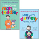 Matt Coyne 2 Books Collection Set – Man vs Toddler & Funny Parenting Collection