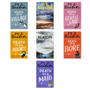 M.C. Beaton Hamish Macbeth Series 4 Collection 7 Books Set – Death of a Dentist, Death of a Village & Cozy Crime Mystery Collection