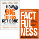 How Big Things Get Done By Professor Bent Flyvbjerg, Dan Gardner and Factfulness Ten Reasons We'Re Wrong About The World By Hans Rosling, Ola Rosling, Anna Rosling Rönnlund 2 Books Collection Set