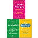 Lisa Damour Collection 3 Books Set (The Emotional Lives of Teenagers, Untangled, Under Pressure)