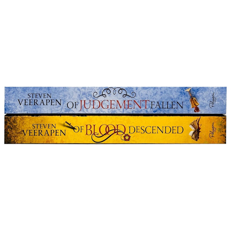 The Anthony Blanke Mysteries 2 Books Collection Set By Steven Veerapen (Of Judgement Fallen and Of Blood Descended)